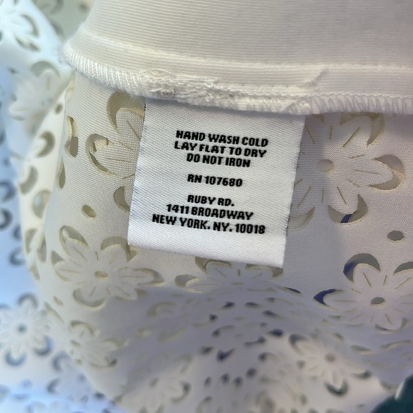 Ruby Rd. Floral Cut Out Short Cardigan/Jacket - Picture 9 of 9